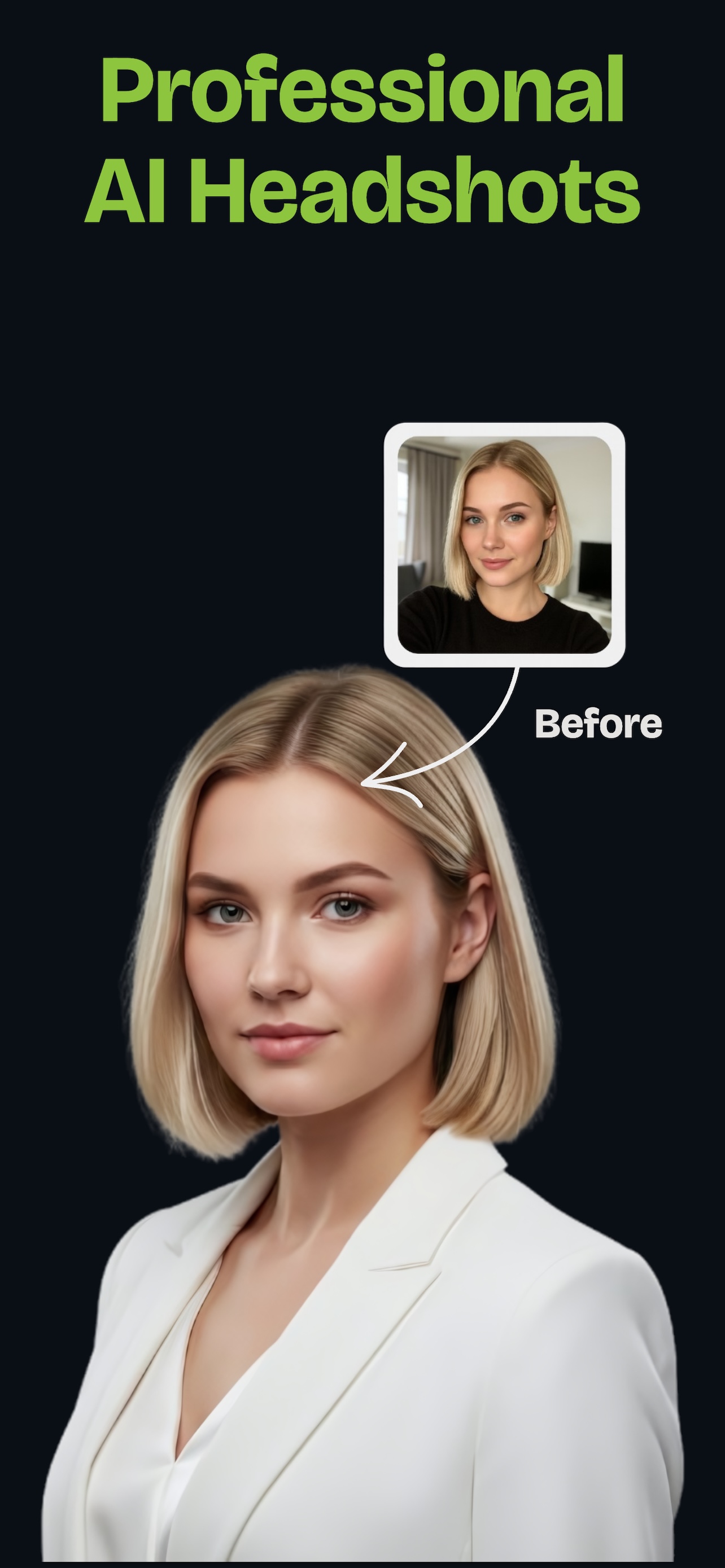 PhotoAlike App - Professional AI Headshots